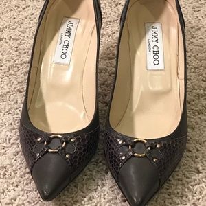 Gray/Lavender 3 inch heels